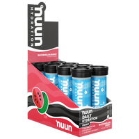 8 tubes of Nuun Energy Watermelon Burst.